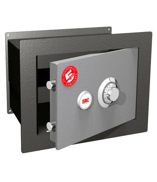 Caja fuerte de empotrar en la pared fac 103m de 48x38x22 cm 22l
