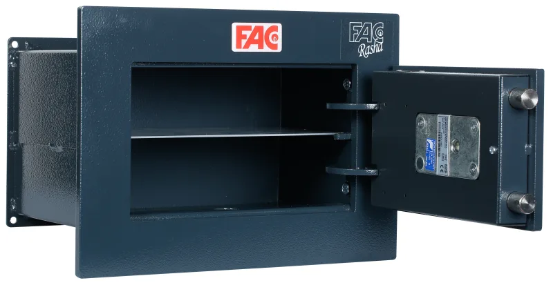 Caja fuerte de empotrar en la pared fac 36001 38x17.1x23 cm