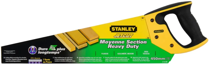 Serrucho stanley de corte rápido de mm