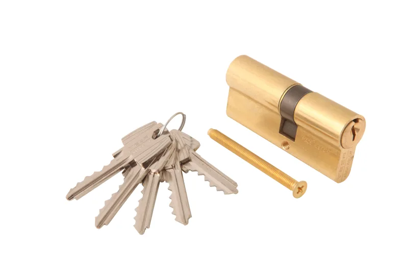 Cilindro perfil europeo (pera) de 30 + 40 mm tesa assa abloy oro