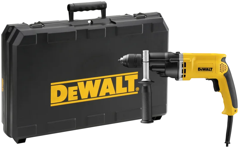 Taladro con cable dewalt 950w con empuñadura lateral multiposición tope de profundidad maletín