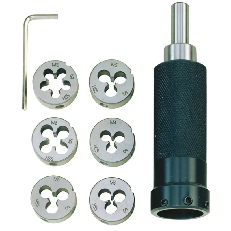 Proxxon-micromot 2224082 - conjunto portaroscador y roscadores macho