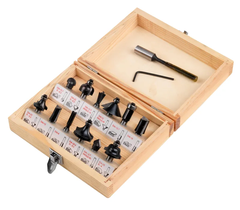 Caja de fresas para escopleadora femi