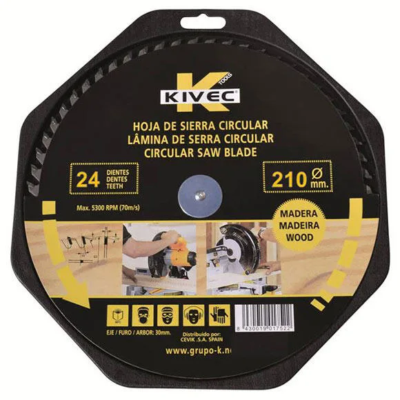 Hoja de sierra para cevik pro dm21030z24 de 30 mm