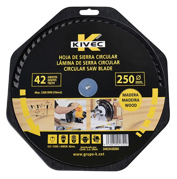 Hoja de sierra para cevik pro dm25030z42 de 30 mm