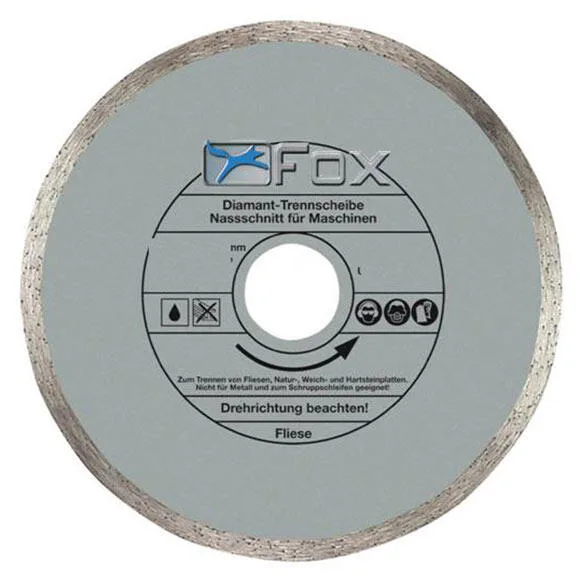 Hoja de sierra para fox f36-400 de mm