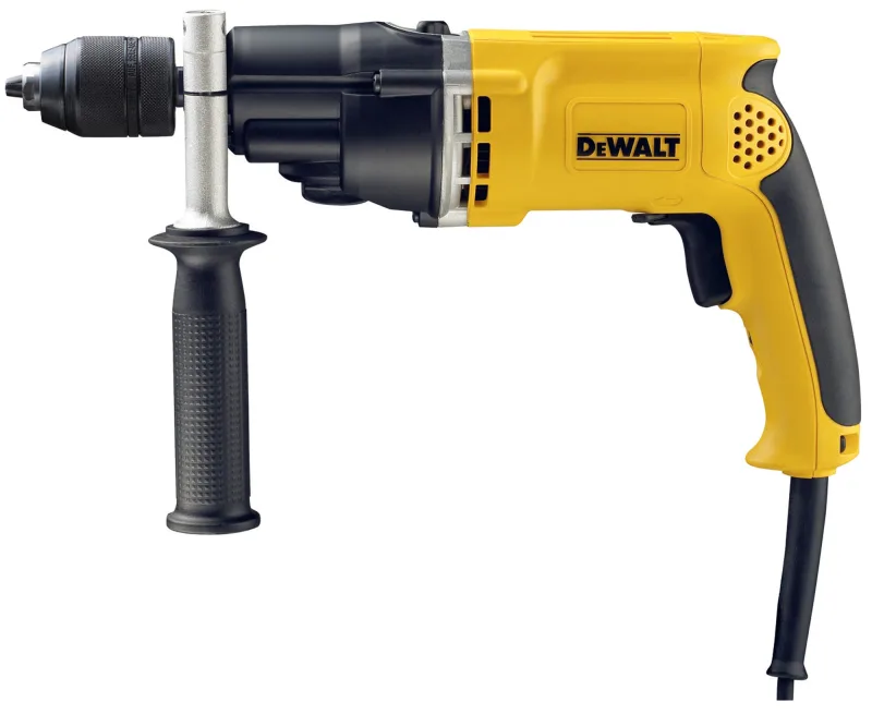 Taladro con cable dewalt 770w con empuñadura lateral multiposición tope de profundidad