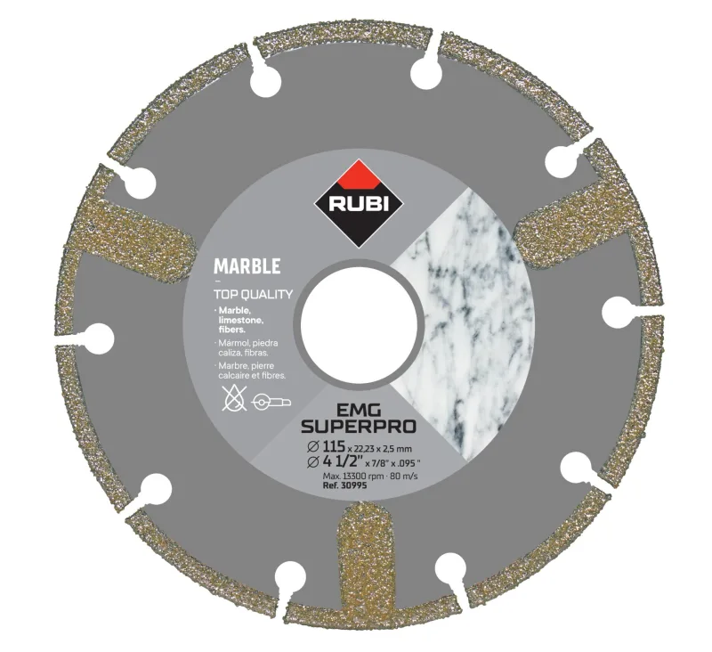 Disco diamantado rubi emp-115 superpro