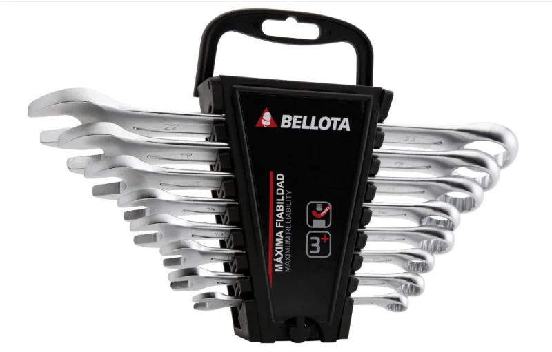 Juego de 12 llaves combinadas bellota