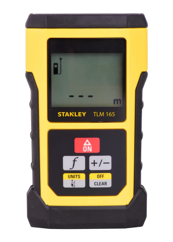 Medidor láser stanley tlm165s 50 metros con bluetooth, precisión ± 1,5 mm, ip54