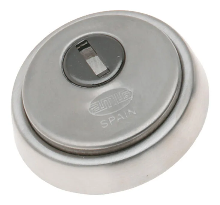 Escudo de seguridad cromo mate