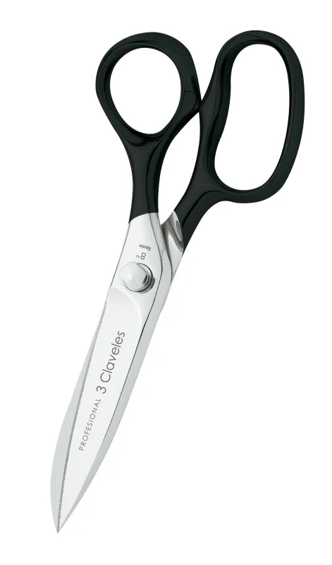 Tijeras de costura 3 claveles 75 de 9.2 cm de longitud