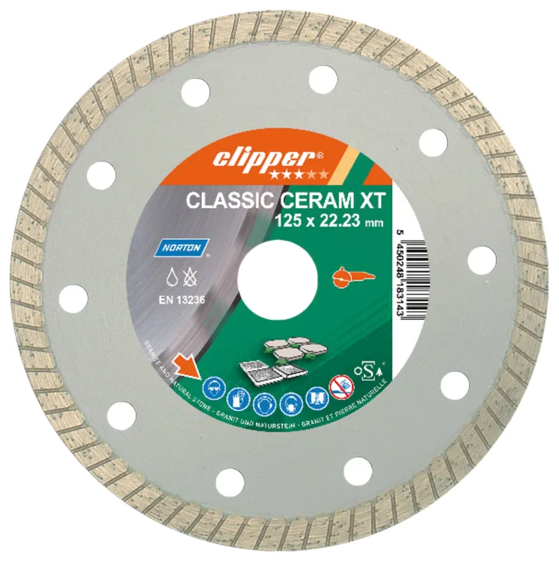 Disco diamante norton clipper de llanta continua