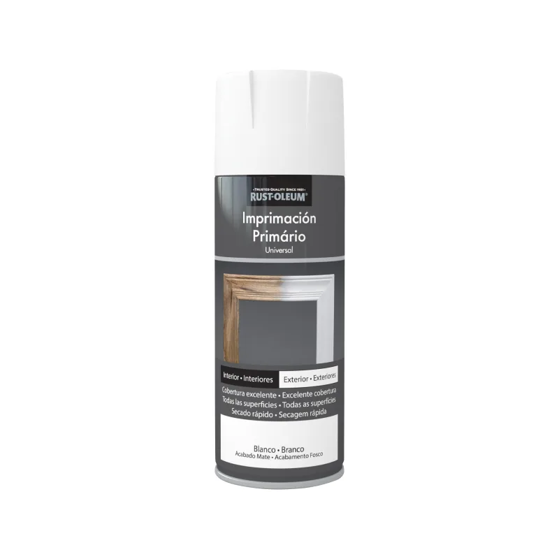 Spray imprimación rust-oleum blanco mate 400 ml