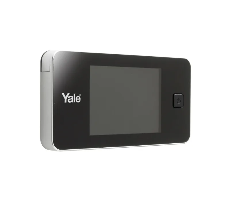 Mirilla digital yale mod 2763 con pantalla lcd 3,2 cromado