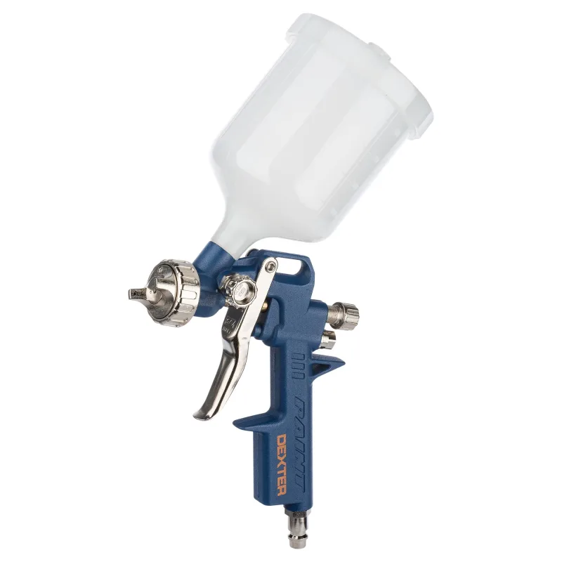 Pistola pintar neumática dexter con una presion de 8 bares y 1/4m