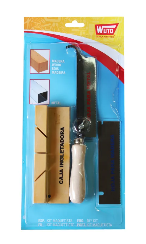Caja de inglete con sierra wuto 305 bl