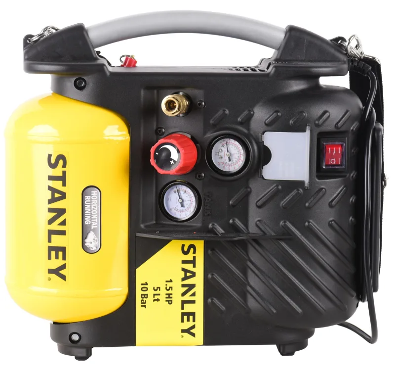 Compresor de aire dn200/10/5 airboss stanley 5l de depósito