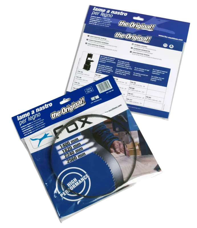 Hoja para sierra de cinta femi para cortar madera