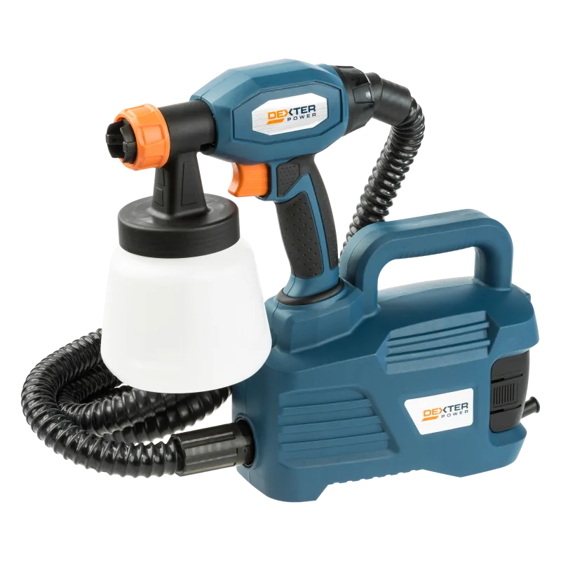 Pistola de pintar eléctrica dexter, 600 w caudal máximo 1000 ml/min