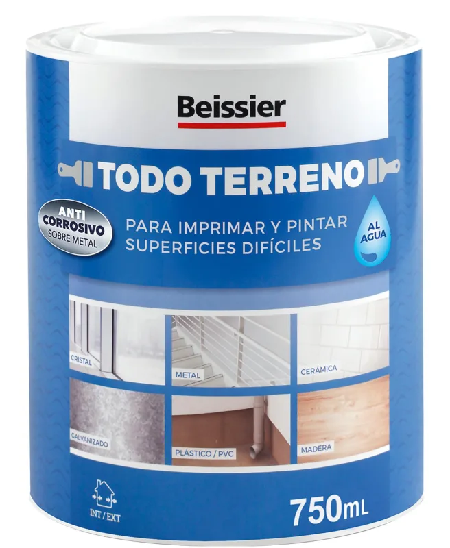 Imprimación todoterreno al agua beissier 750ml blanco