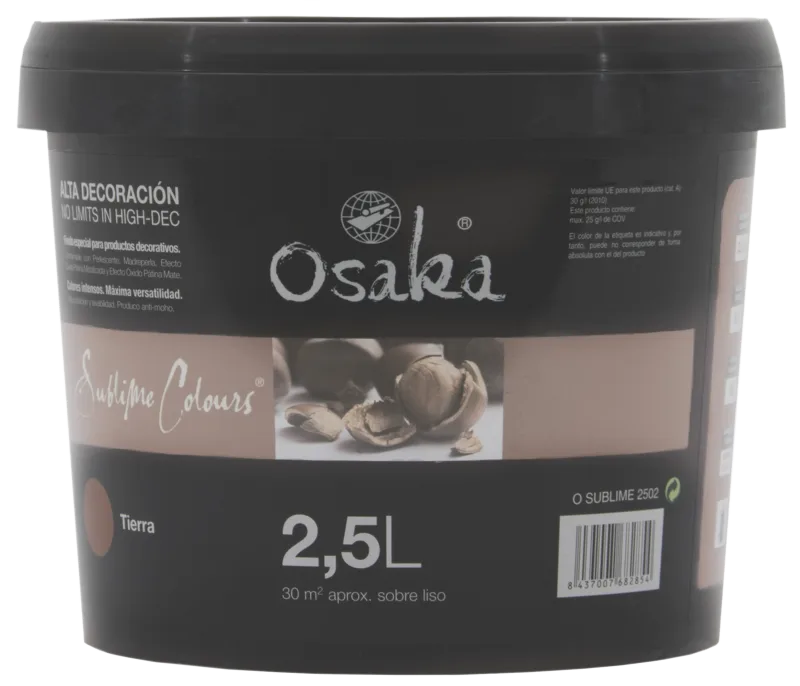 Fondo para efecto decorativo osaka tierra 2,5l