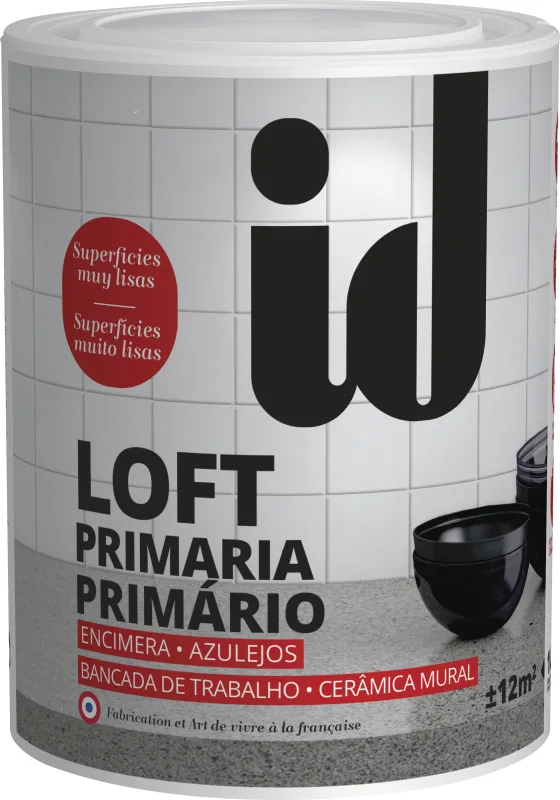 Pintura imprimación primar loft blanco 1l