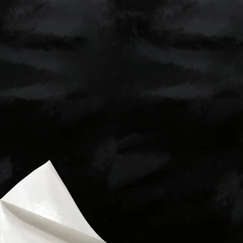 Revestimiento adhesivo mural liso negro pizarra de 0.9 x 1.5m