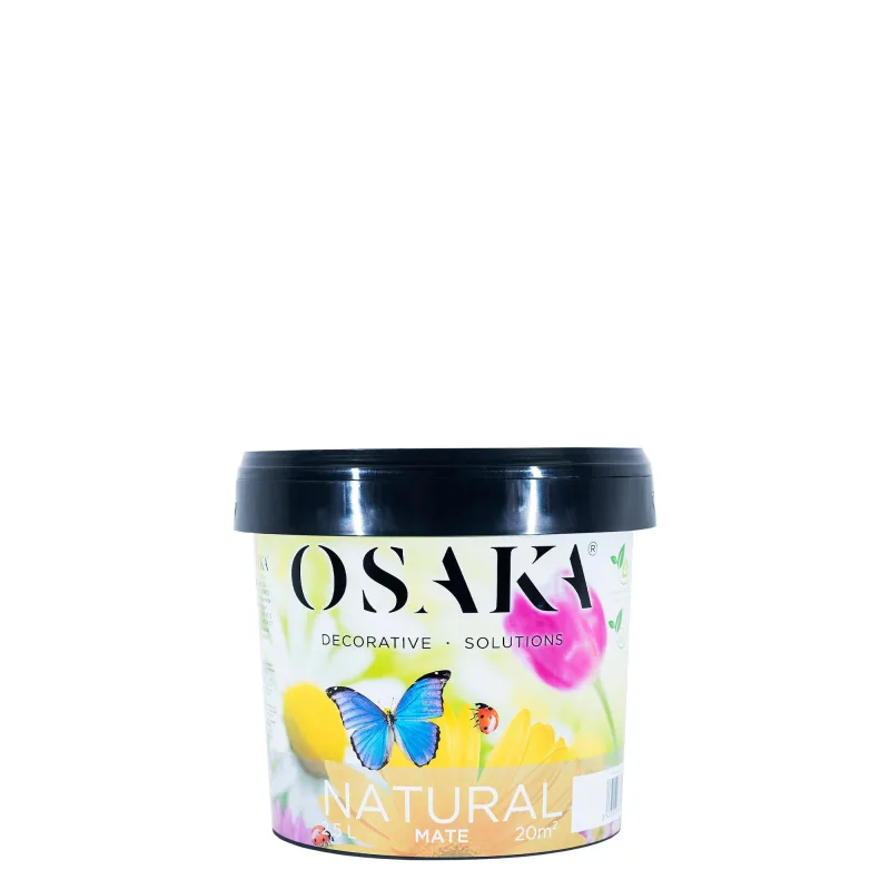 Fondo para efecto decorativo liso osaka color blanco cisne 2.5 litros