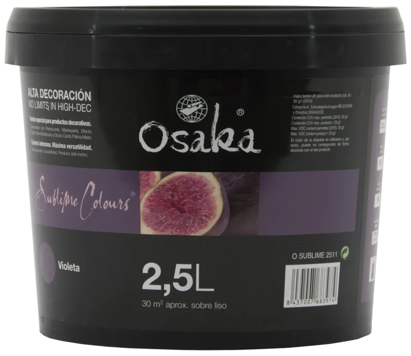 Fondo para efecto decorativo osaka violeta 2,5l