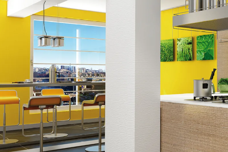 Pintura decorativa osaka natural amarillo limón 2,5l