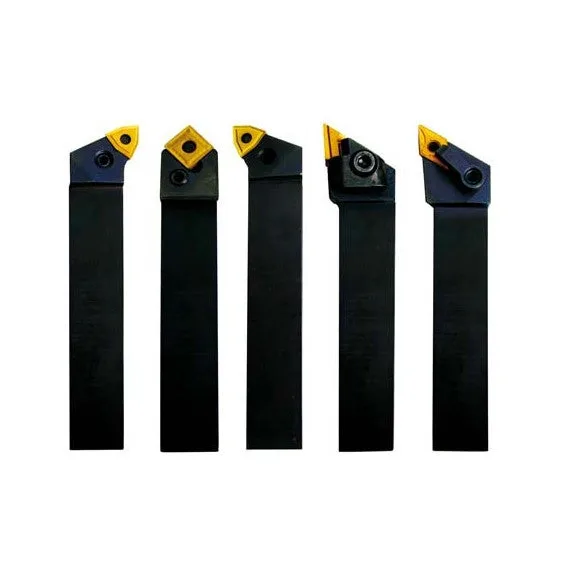 Juego de cuchillas hm 25 mm kit de 5 piezas optimum