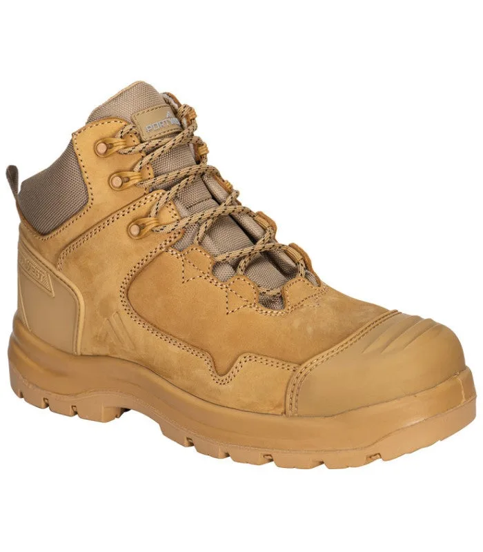 Botas de seguridad con puntera antiabrasión, piel nubuck portwest fd04