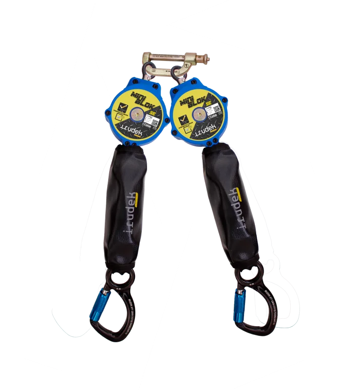 Anticaídas de reposición automática twinblok 2m irudek twinblok c