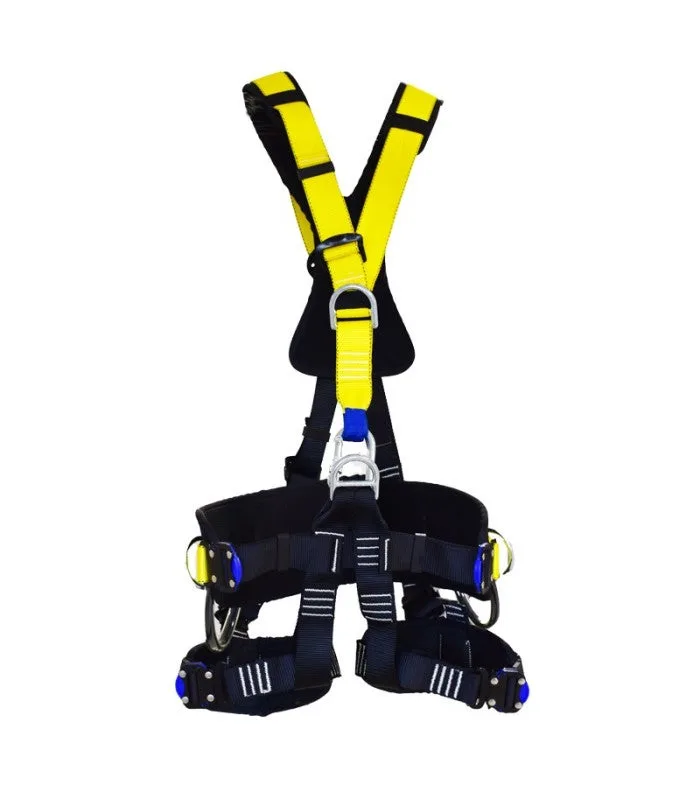 Arnés de suspensión cuerpo entero con cinturón y hebillas teleno safetop