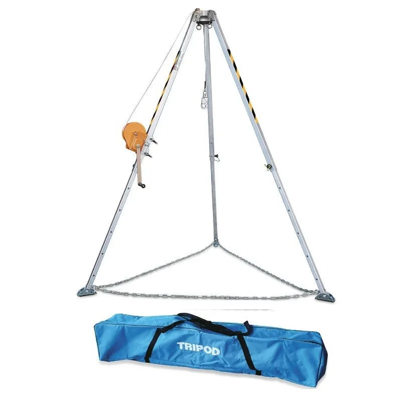 Kit para espacios confinados con trípode de alta resistencia safetop