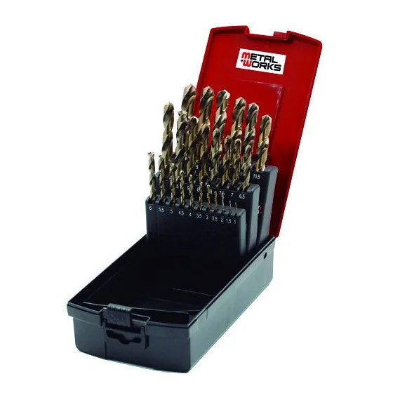 Kit de brocas de cobalto 748172500 (25 uds) metalworks
