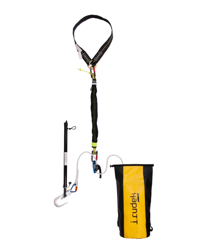 Kit de rescate para caídas con descensor d4 irudek rk2 rescue kit