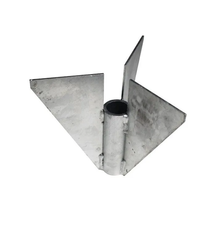 Superficiador opcional tripala tipo helice para anclaje safetop