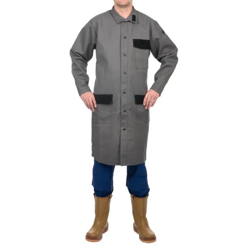 Bata de laboratorio retardante de la llama weldas arc knight