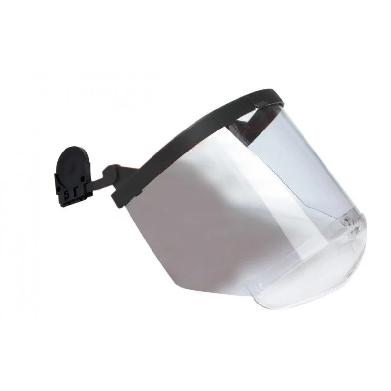 Visor protector facial acoplable a casco safetop perfo-combi ac.