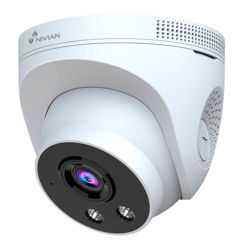 Cámara domo wifi 6 dual interior para cctv nivian