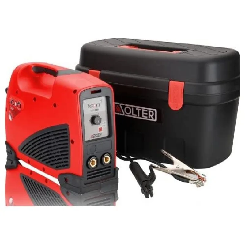 Solter - soldador inverter icon 2055 pro, 200a al 80%