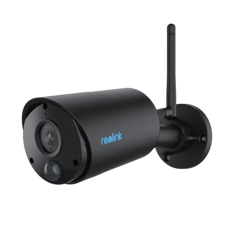 Cámara de videovigilancia recargable 3mp reolink argus serie b320 black