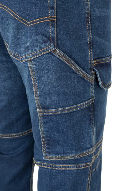 Pantalon denim stretch azul t 2xl