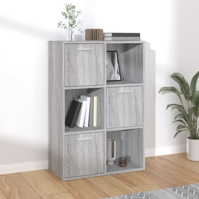 Mueble de almacenaje gris sonoma 60x29,5x90 cm cfw906711