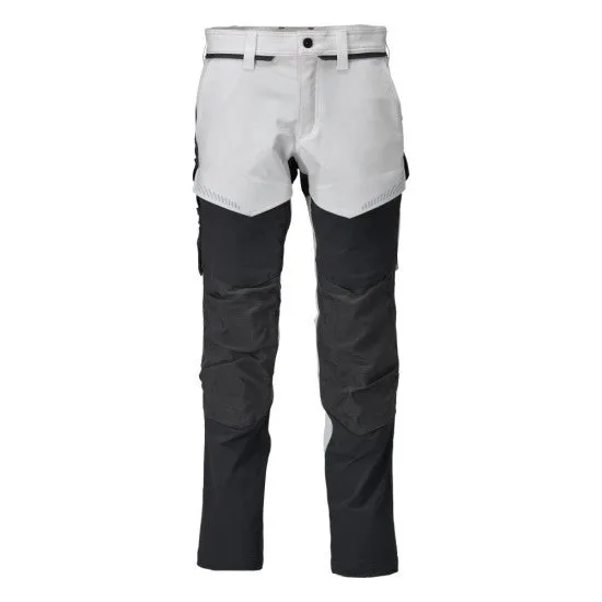 Pantalon de travail avec poches genouillères mascot customized - 22379-311-blanc-42-90