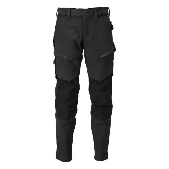 Pantalon de travail avec poches genouillères mascot customized - 22379-311-noir-41-90