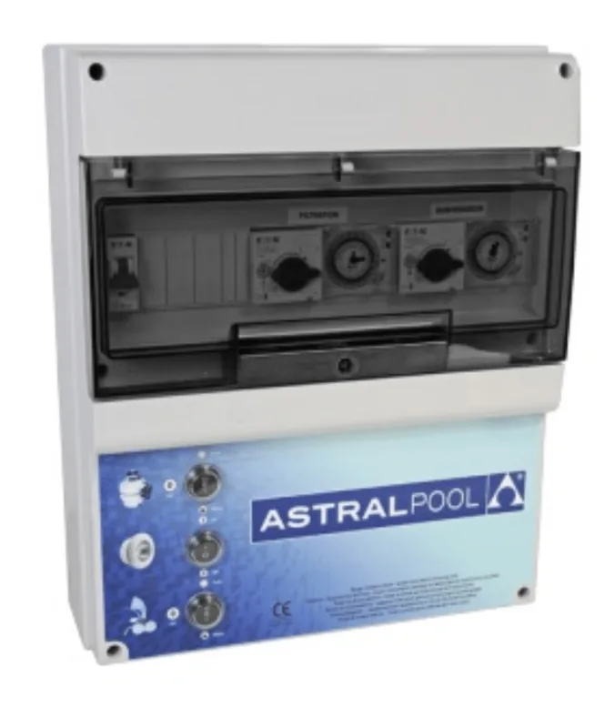 Gabinete para proteger 2 bombas y controlar 1 luz - quadro electrico