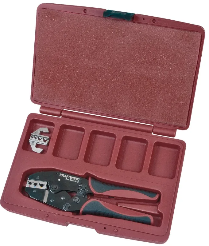 Kraftwerk coffret pince à sertir mâchoir. interch.